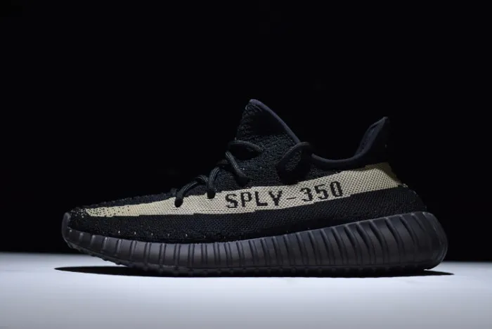 Cheap hype Adidas Yeezy Boost 350 V2 Core Black Green BY9611 0125