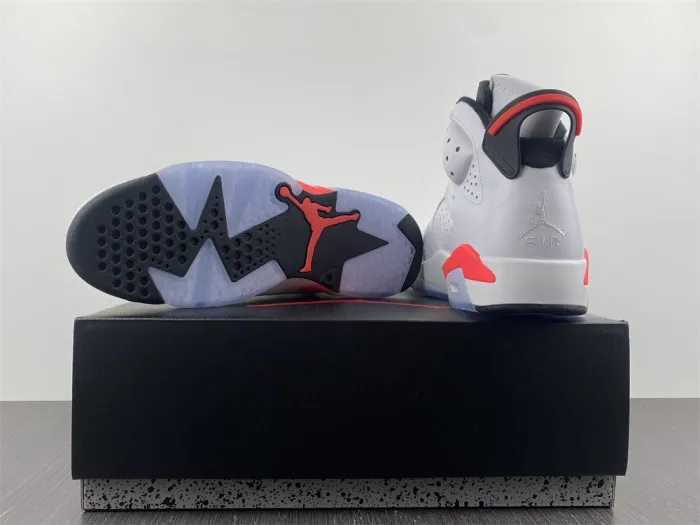 Buy now hype Jordan 6 Retro Infrared White (2014) 384664-123 0118