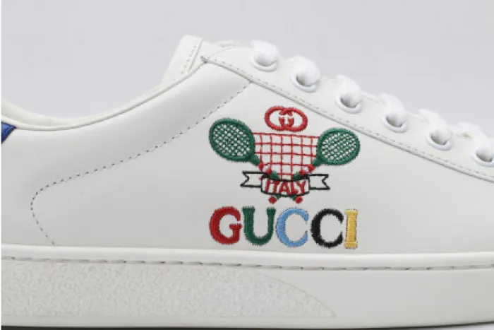 Affordable hype GUCC ACE EMBROIDERED LOW-TOP SNEAKER 603696 AY070 9096 0120