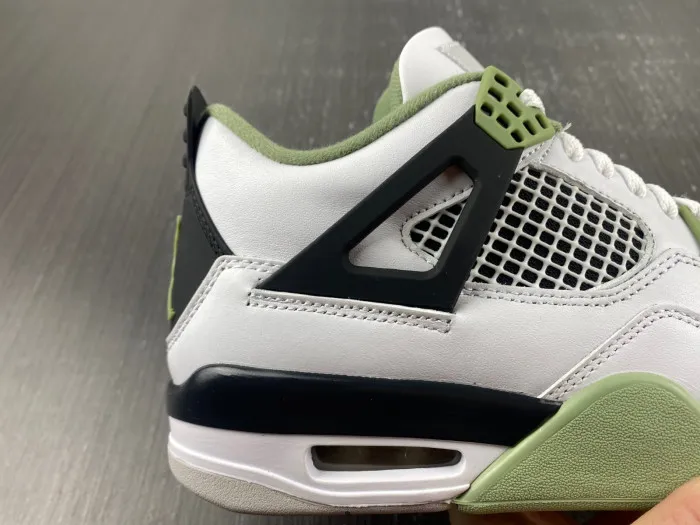 Affordable hype Air Jordan 4 WMNS Seafoam AQ9129-103 0118