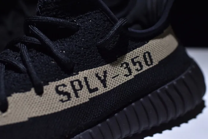 Cheap hype Adidas Yeezy Boost 350 V2 Core Black Green BY9611 0125