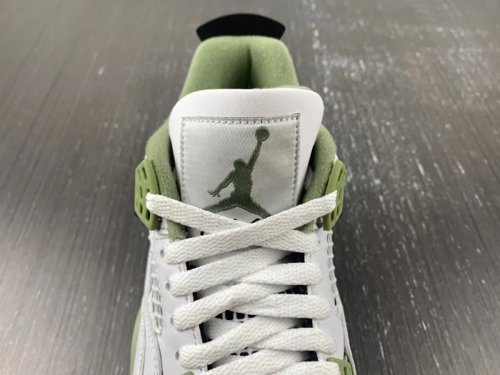 Affordable hype Air Jordan 4 WMNS Seafoam AQ9129-103 0118