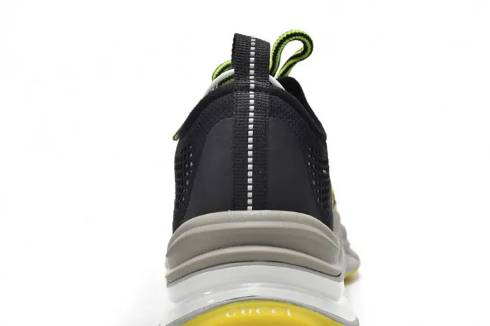 Buy now hype Gucc Run Sneakers Black Yellow 0120