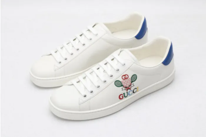 Affordable hype GUCC ACE EMBROIDERED LOW-TOP SNEAKER 603696 AY070 9096 0120