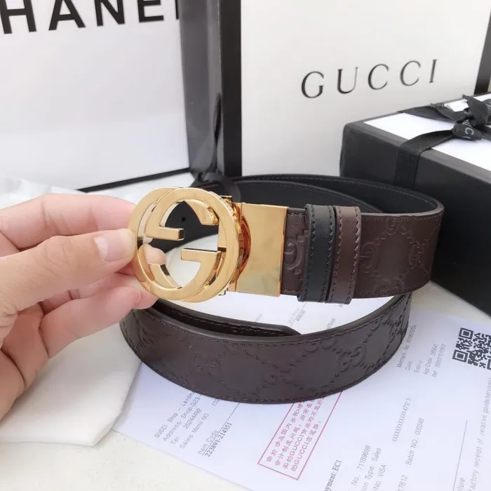 Affordable hype GUCC Belt-3.7 CM 0126