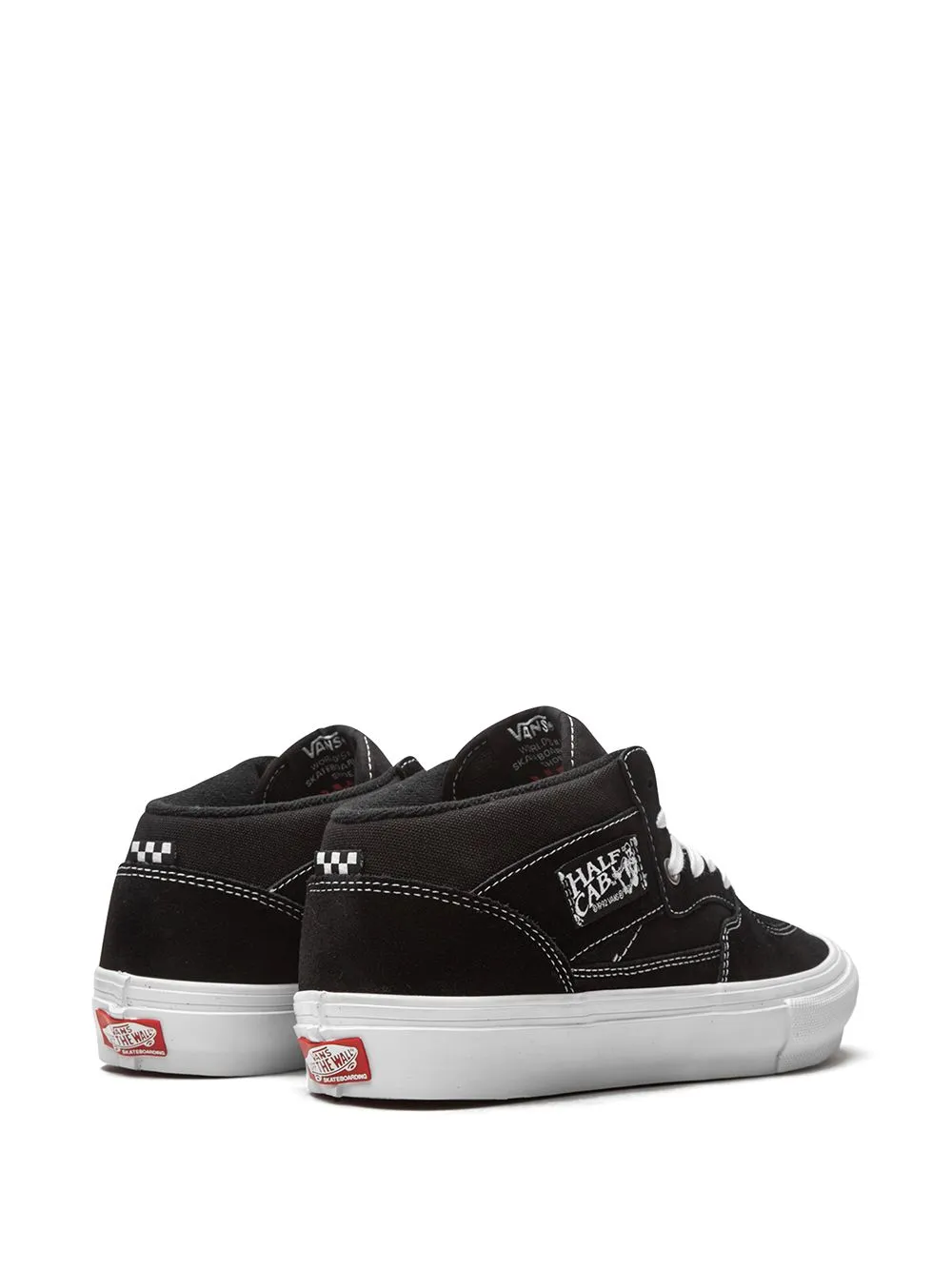 Affordable hype Vans Half Cab Skate "Black White" sneakers  0112