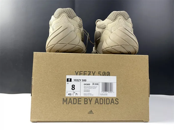 Cheap hype Adidas Yeezy 500 Taupe Light GX3605 0125