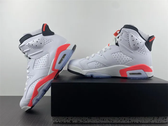 Buy now hype Jordan 6 Retro Infrared White (2014) 384664-123 0118