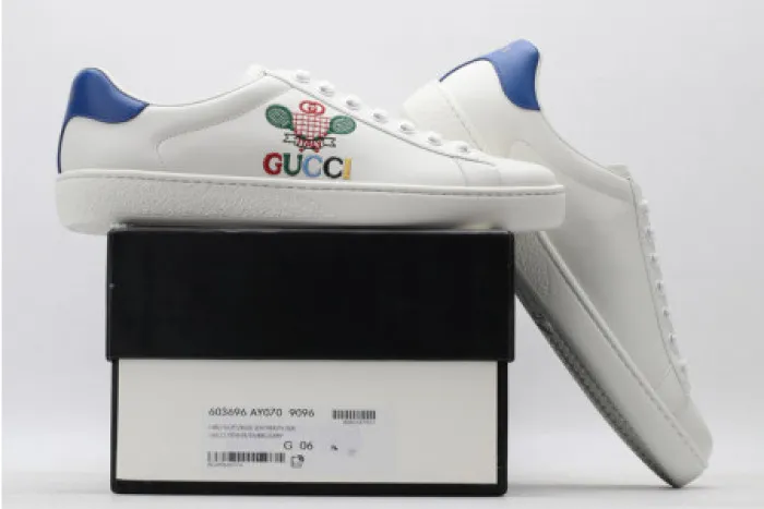 Affordable hype GUCC ACE EMBROIDERED LOW-TOP SNEAKER 603696 AY070 9096 0120