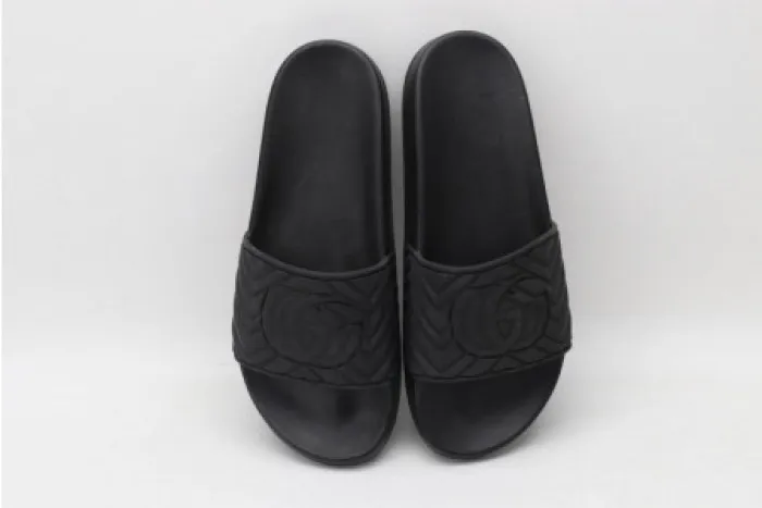 Affordable hype GUCC SLIPPERS ALL BLACK 0123