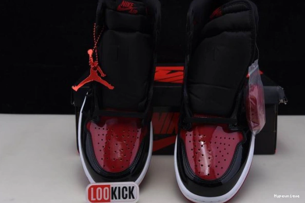 Hot sale hype Air Bred Patent High 1 Jordan 555088-063 OG 0211