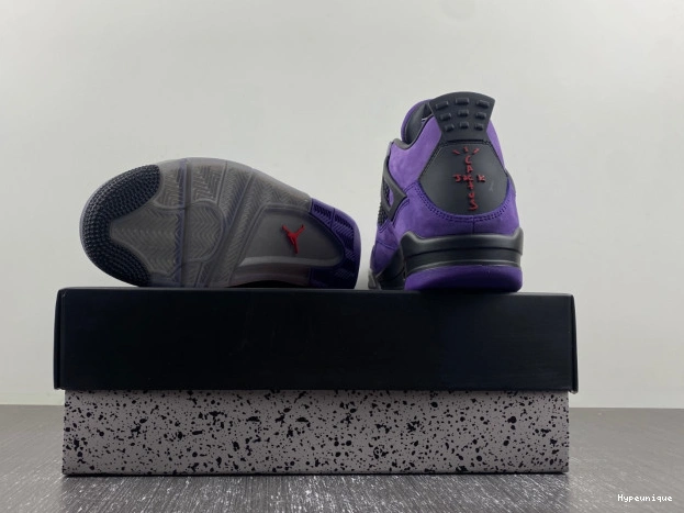 Hot sale hype x Suede Purple Scott 4 Travis Jordan Air 0226