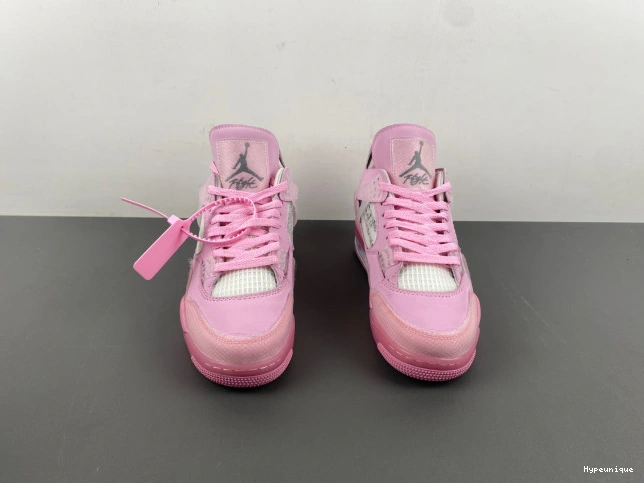 Affordable hype 4 OFF-WHITE PINK JORDAN X 0214