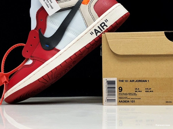 Buy now hype AA3834-101 Ten Air Retro Off-White 1 The Jordan Chicago 0225