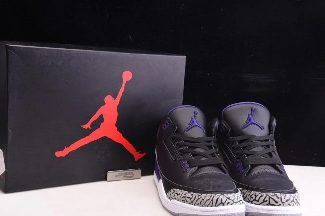 Buy now hype CT8532-050 Retro Court Air 3 Purple Jordan Black 0217