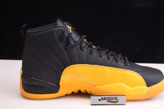 Hot sale hype 130690-070 University Gold Retro 12 Air Jordan Black 0213