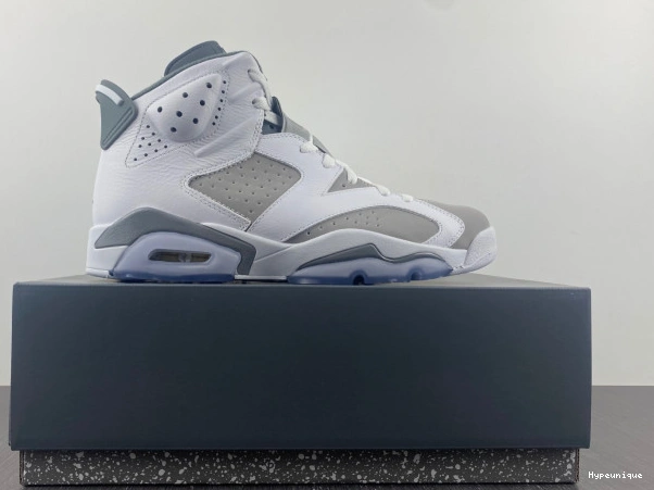 Hot sale hype CT8529-100 Cool Air Grey Jordan 6 0210