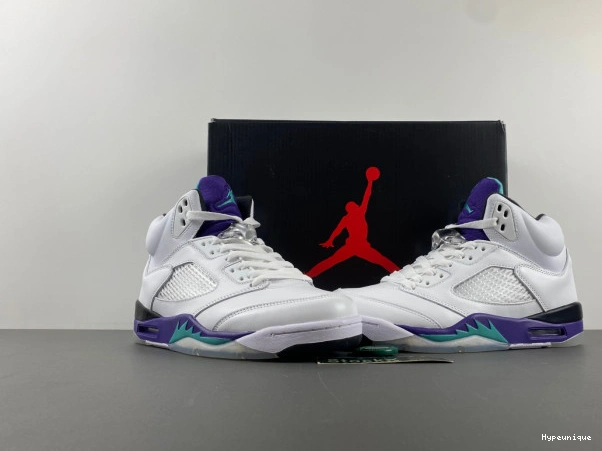 Buy now hype 136027-108 (2013) Retro Jordan Grape Air 5 0207