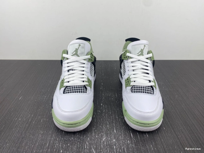 Hot sale hype Air Jordan AQ9129-103 Seafoam 4 WMNS 0218