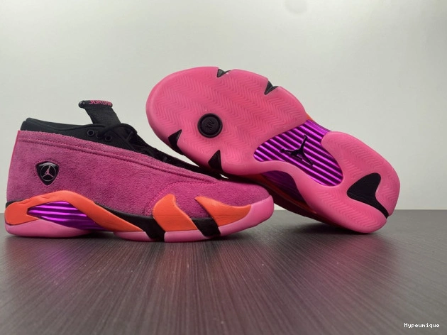 Cheap hype Jordan (W) DH4121-600 Shocking Retro 14 Low Pink 0220