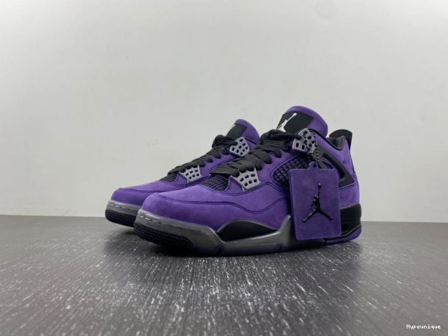 Hot sale hype x Suede Purple Scott 4 Travis Jordan Air 0226