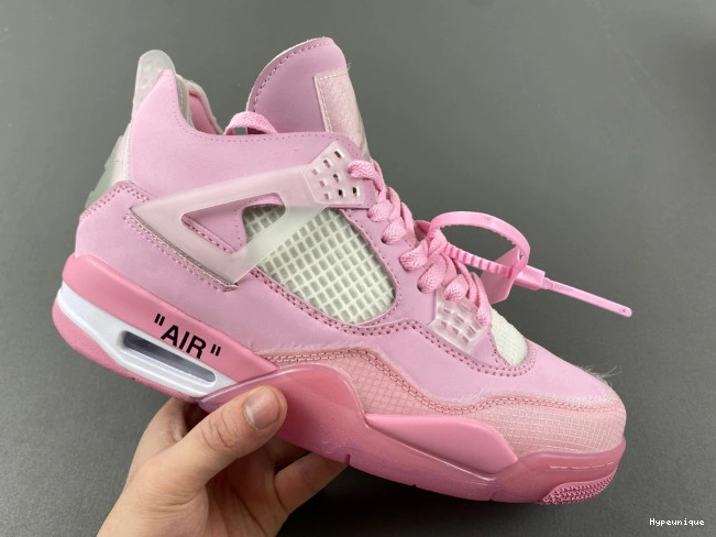 Affordable hype 4 OFF-WHITE PINK JORDAN X 0214