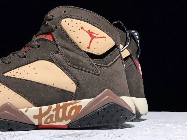 Affordable hype Jordan 7 SP Patta Air x 