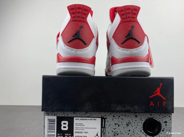 Cheap hype Jordan 4 Cement DH6927-161 Red Air 0222