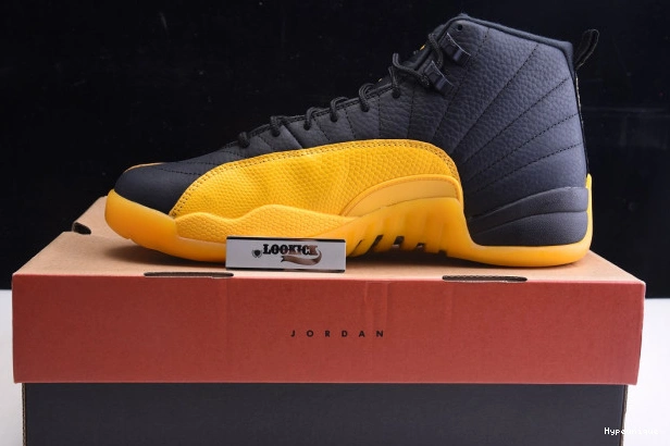 Hot sale hype 130690-070 University Gold Retro 12 Air Jordan Black 0213