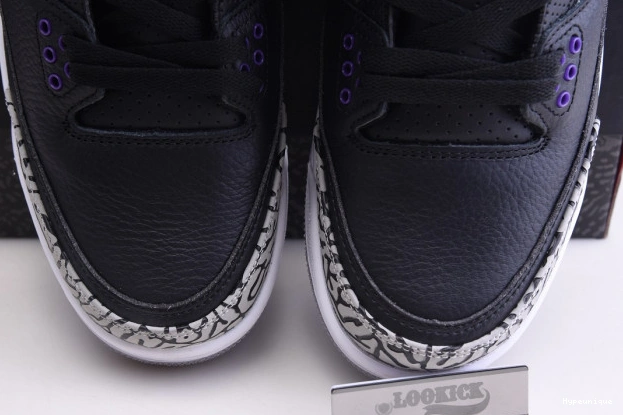 Affordable hype CT8532-050 Retro Court Air 3 Purple Jordan Black 0217