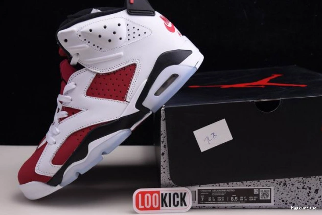 Hot sale hype 'CARMINE' CT8529-106 AIR 2021 JORDAN RETRO 6 0215