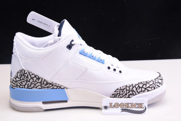 Buy now hype CT8532-104 Jordan 3 Air UNC 0222