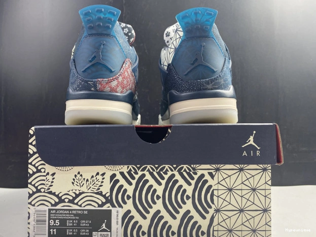 Buy now hype Retro Air 4 Jordan SE CW0898-400 Sashiko 0217