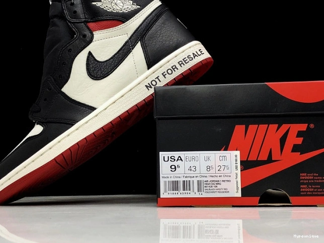 Hot sale hype For Air 861428-106 Retro 1 Not High Varsity NRG Resale OG Red Jordan 0207