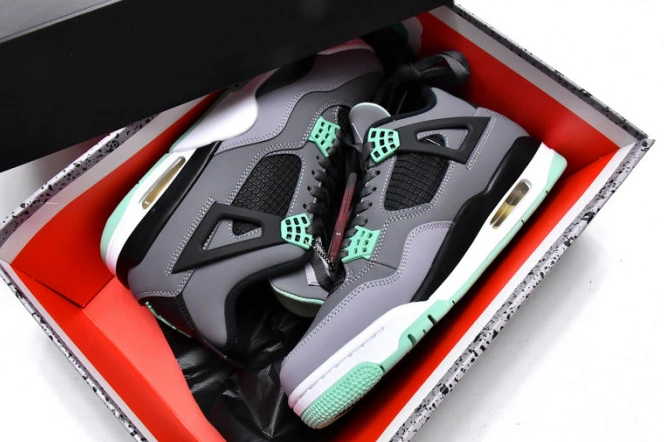 Affordable hype Air Jordan 308497-033 Green Retro Glow 4 0227