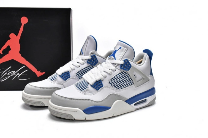 Cheap hype Retro 4 Military Jordan (2012) Blue Air 308497-105 0222