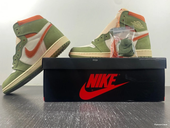 Hot sale hype Air OG Jordan Celadon 1 Craft High FB9934-300 0215