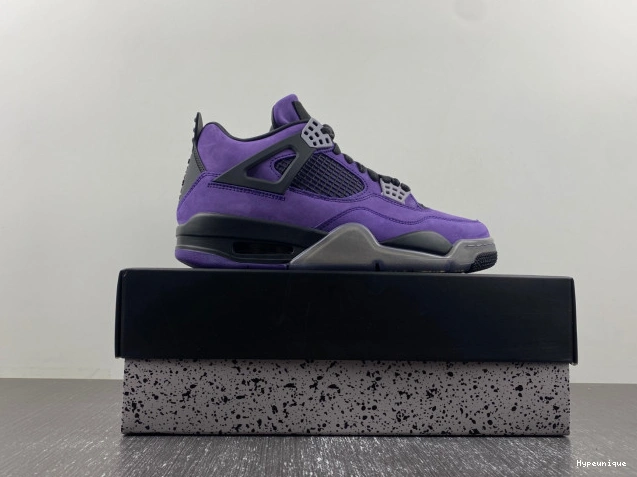 Hot sale hype x Suede Purple Scott 4 Travis Jordan Air 0226