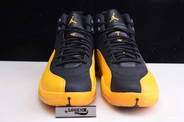 Hot sale hype 130690-070 University Gold Retro 12 Air Jordan Black 0213