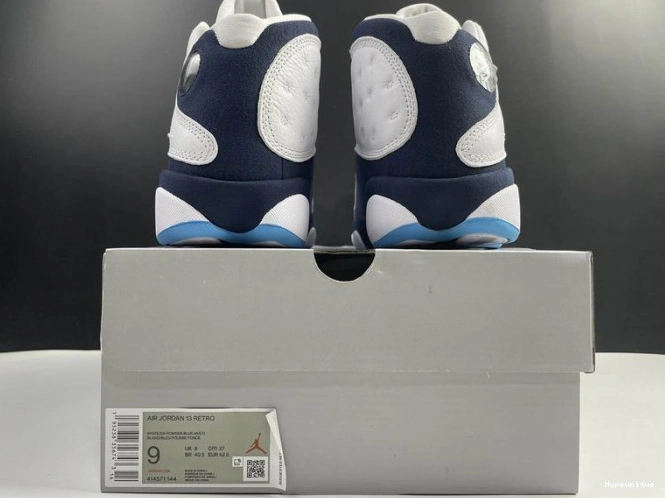 Cheap hype Powder Jordan 414571-144 Air Blue Dark 13 0223