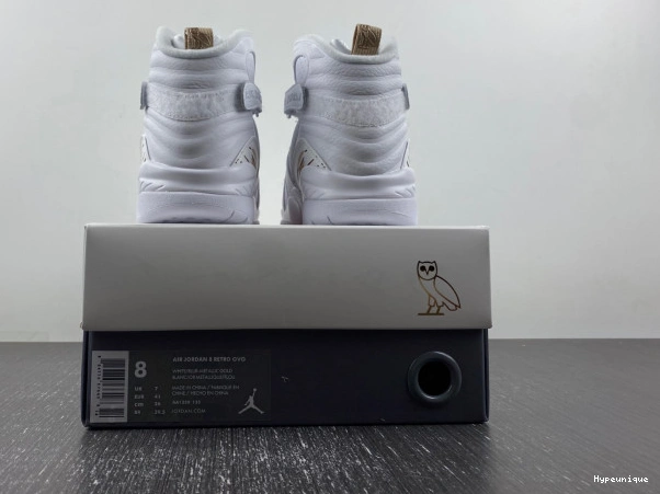 Cheap hype Retro Jordan 8 White AA1239-135 OVO 0210