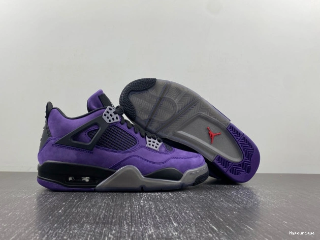 Hot sale hype x Suede Purple Scott 4 Travis Jordan Air 0226