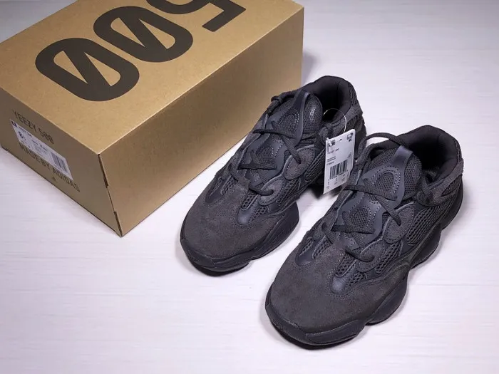 Hot sale hype Adidas Yeezy 500 Utility Black F36640 0206