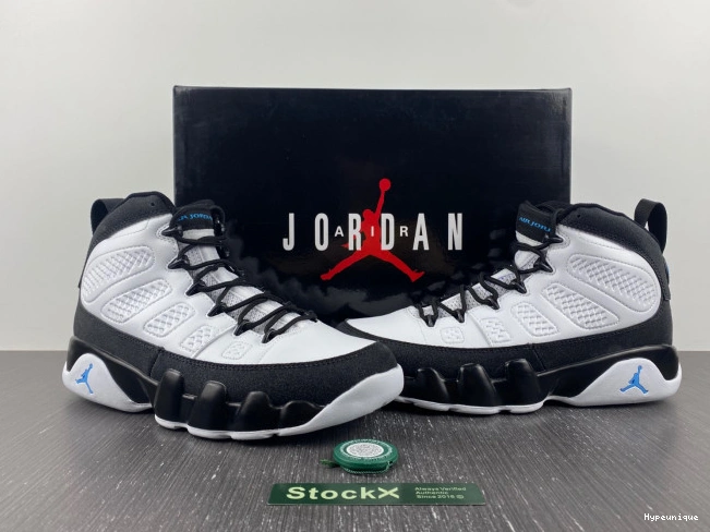 Affordable hype Jordan Blue Retro Air 9 University CT8019-140 0216