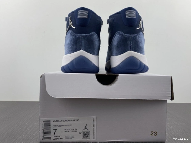 Hot sale hype Jordan Midnight WMNS AR0715-441 Velvet Navy 11 Air 0227