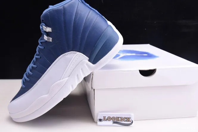 Buy now hype Jordan 130690-404 12 Blue Air Stone Retro 0207