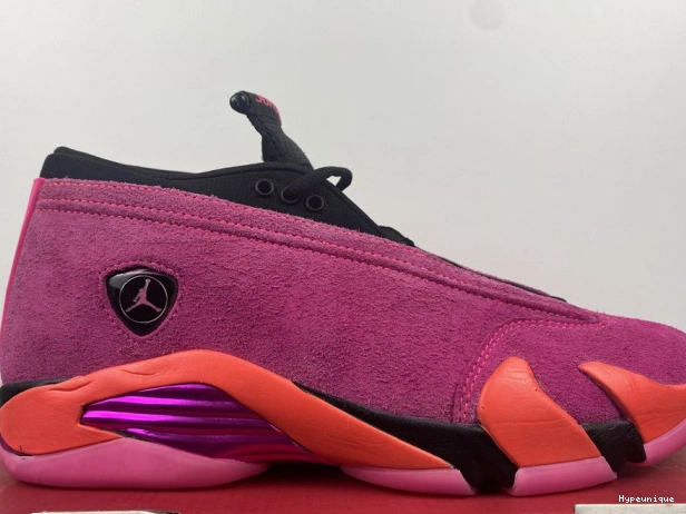 Cheap hype Jordan (W) DH4121-600 Shocking Retro 14 Low Pink 0220