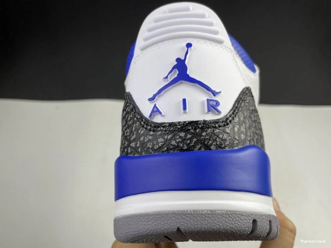 Buy now hype Air Jordan Blue 3 Racer CT8532-145 0221