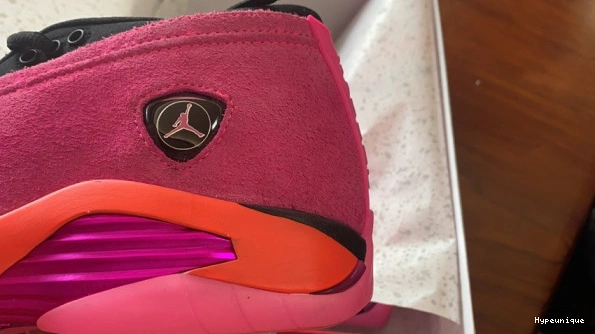 Cheap hype Jordan (W) DH4121-600 Shocking Retro 14 Low Pink 0220