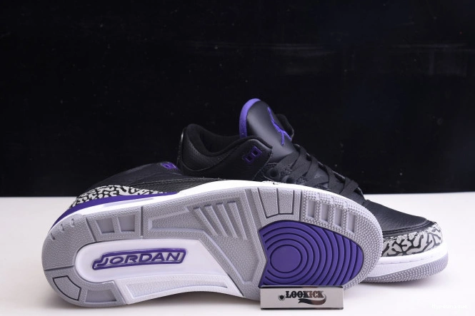 Affordable hype CT8532-050 Retro Court Air 3 Purple Jordan Black 0217